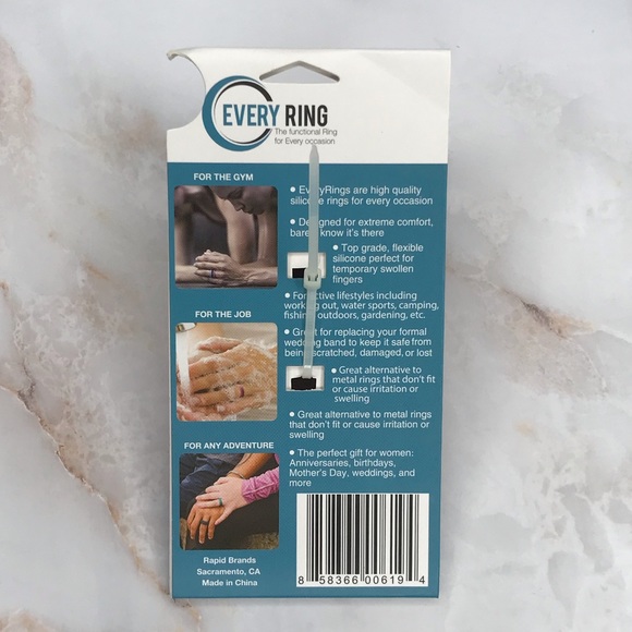 5 Pack Silicone Rings - Picture 2 of 2